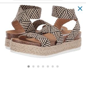 Steve madden platform sandals